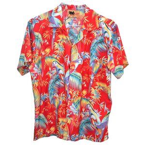 Original InGear Fashions Men's "Tropical Theme" Short Sleeve Shirt Size Large